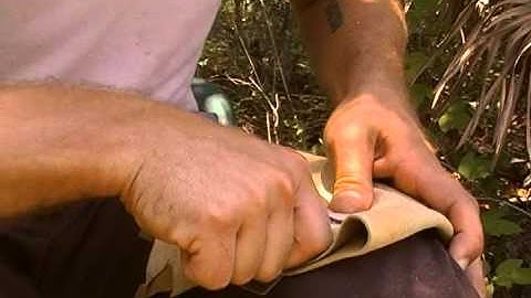 Flint Knapping part 4 of 4