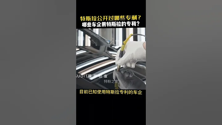#特斯拉 到底公開過哪些專利？又有哪些車企用了 #馬斯克 #特斯拉 #科技 - 天天要聞