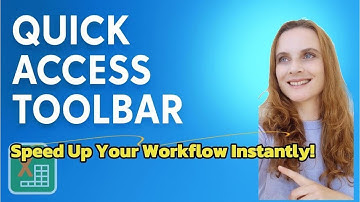 Excel Quick Access Toolbar: Master It in 5 Minutes for Faster Work!  Time-Saving Shortcuts 🔥