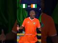 Nigeria vs Ivory Coast | Afcon highlights 2024 #youtubeshorts #football #soccer
