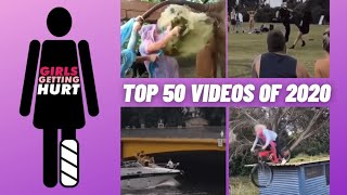 Top 50 Clips of 2020 | Girls Getting Hurt Compilation