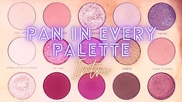 PAN IN EVERY PALETTE INTRO 2022 I Let