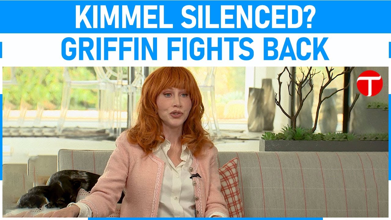 'It's a free speech issue': Comedian Kathy Griffin addresses Jimmy Kimmel suspension