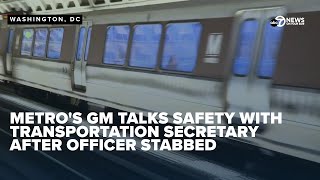 Metro's GM says system-wide crime is down in meeting with Secretary of Transportation Profile