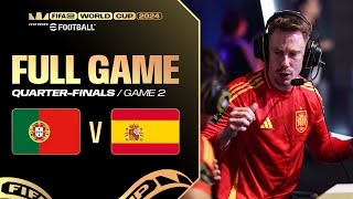 FeWCeFootball Console | PORTUGAL v SPAIN | QUARTER-FINALS | G2 FULL MATCH
