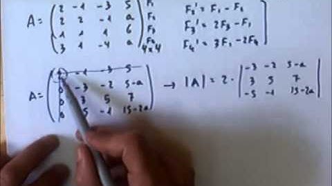 Pi tagorin Rango Matriz 4x4