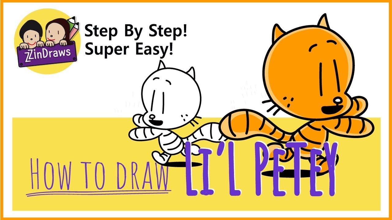 How To Draw Li l Petey from Dog Man Step By Step L Super Easy How To Draw Li l Petey from Dog Man Step By Step L Super Easy