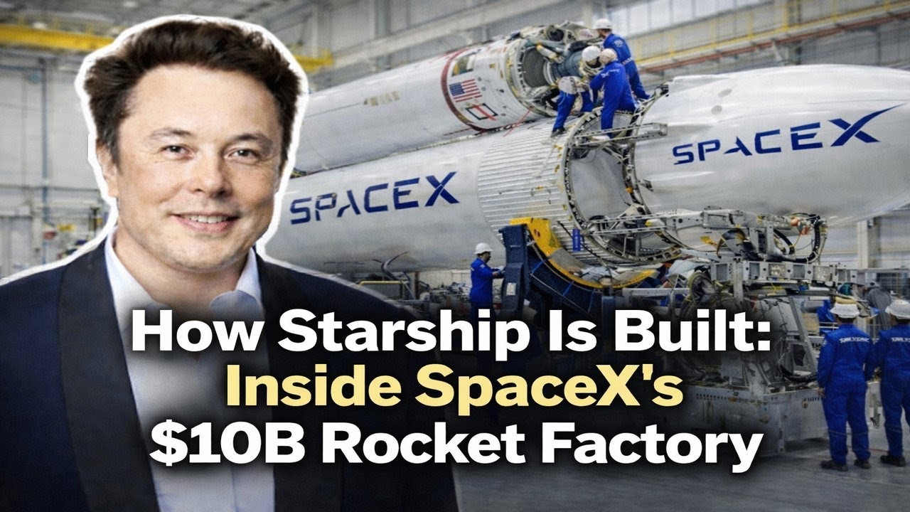 How Starship Is Built: Inside SpaceX’s $10B Rocket Factory