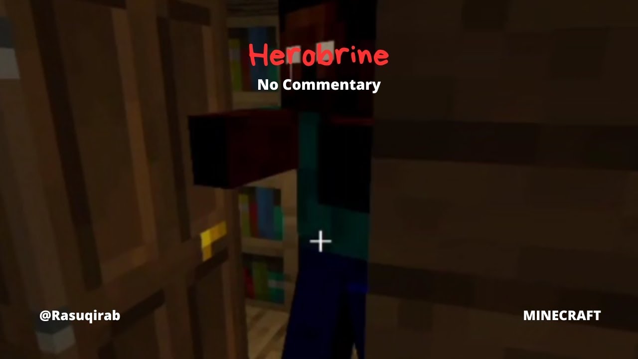 Gameplay Minecraft Horror Map (Herobrine) No Commentary - YouTube
