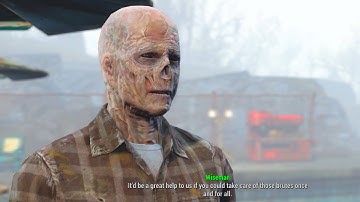 Visiting Slog after killing all Super Mutants in Breakheart Banks. Fallout 4
