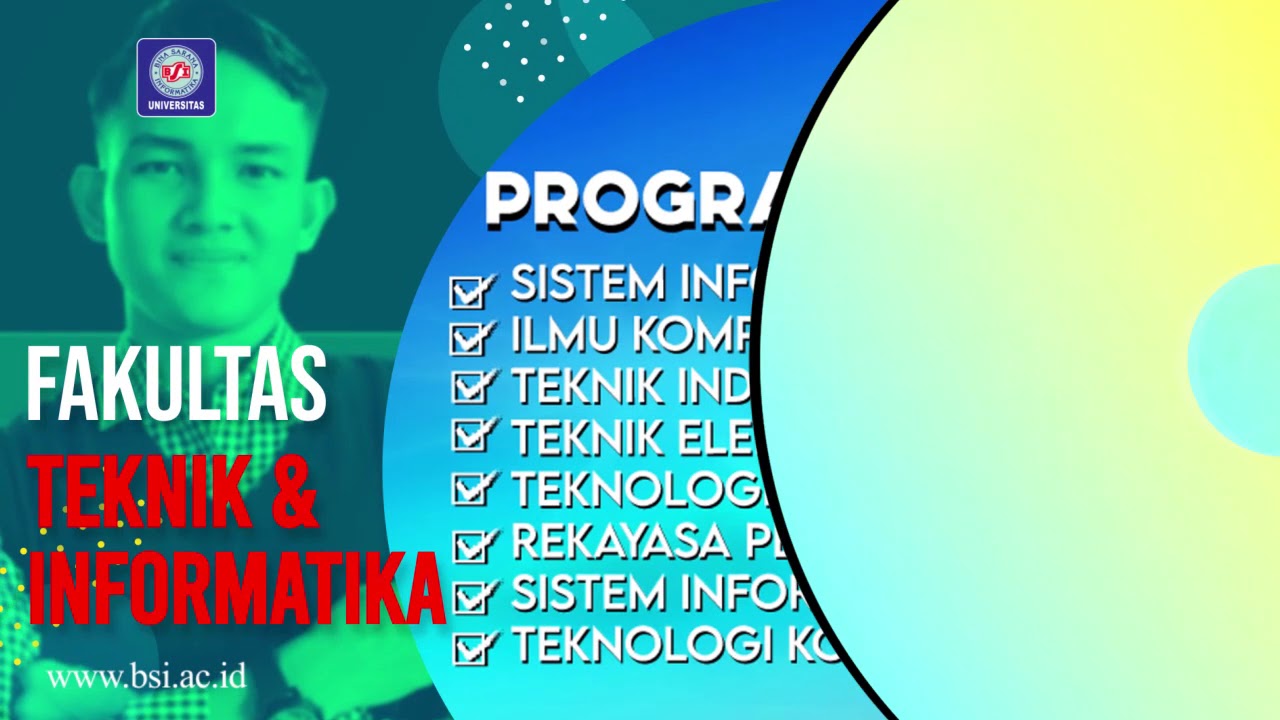  Jurusan  di Universitas  Bina Sarana Informatika  YouTube