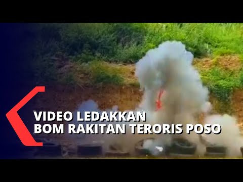 Satgas Ledakkan 6 Bom Rakitan Teroris Mujahidin Indonesia Timur Poso