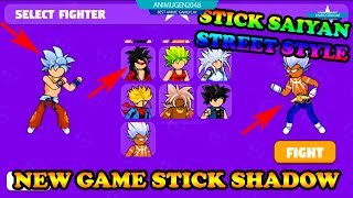 💛 STICK DRAGON FIGHTERS 💛 NEW ANDROID GAME STICKMAN SAIYAN APK#1 | Best Gaming #FHD screenshot 1