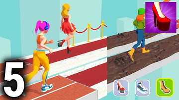 Shoe Race - Gameplay / Walkthrough Part 5 (IOS & Android Game)