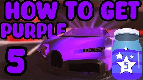 How To Get HYPER PURPLE Lvl5! | Roblox Jailbreak |
