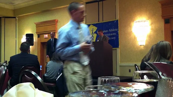 CAANJ Acceptance Speech - Director of Athletics Ru...