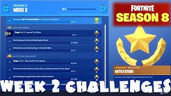 Fortnite Week 2 Challenges Guide North South East Points Of - 