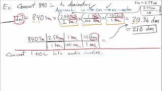 Chem 161 CH1- Dimensional Analysis and Conversion Factors