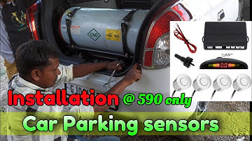 How to install parking sensors in car at home