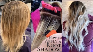 How To Apply A Root Shadow | Tips And Formulation For Blending Grow Out, Explaining Application