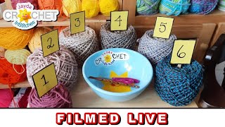 The Granny Square Game - Crochet Party 64 LIVE STREAM - Round 1 - July 10, 2020 screenshot 3