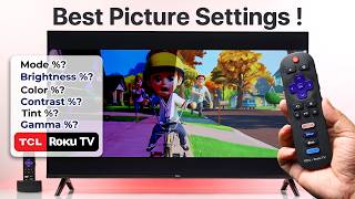 Best Picture Settings for TCL Roku TV! [Calibration] Roku Smart Picture Mode
