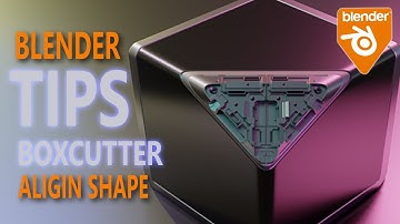 #Boxcutter Align Shape When using Boxcutter