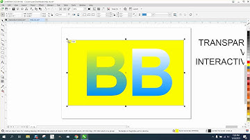 Corel Draw Tips & Tricks Transparency Tool VS Interactive Fill Tool Part 2