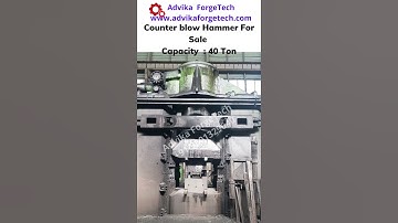 Counterblow Hammer Services #Shorts #Forging #Advikaforgetech