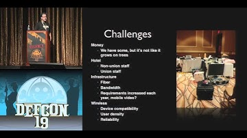 [DEFCON 19] Building The DEF CON Network, Making A Sandbox For 10,000 Hackers