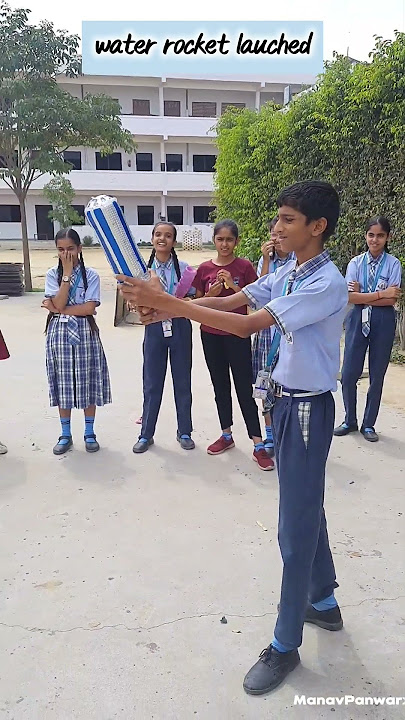 Water Rocket Experiment 💯#shorts #experiment #rocket