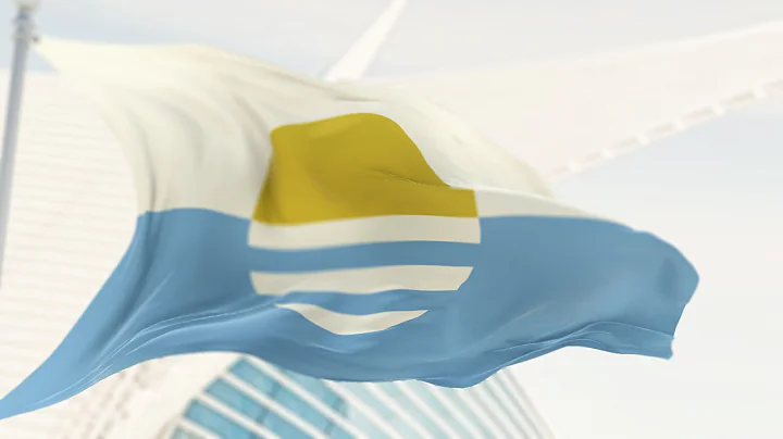 Milwaukee Sunrise Flag - by Robert Lenz