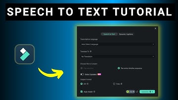 How to Autogenerate subtitles or captions for your videos in Filmora 14 - Speech to Text in Filmora