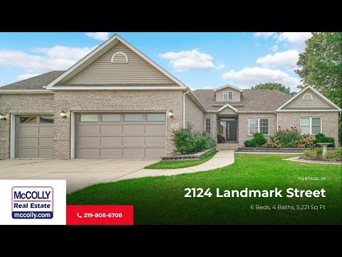 2124 Landmark Street, Portage, IN home video tour