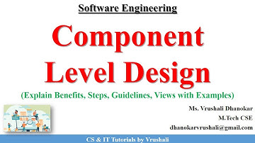 SE 26: Component Level Design | Complete Explanation with Examples