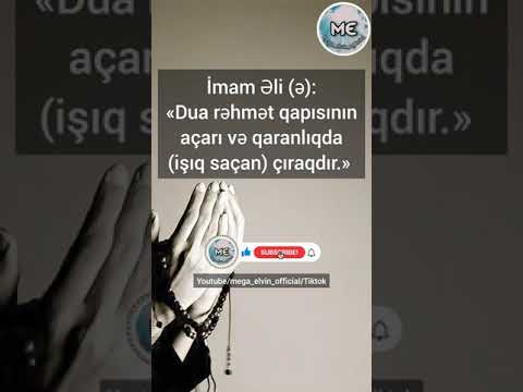 Dua açardır Dini status Dini video Vatsap üçün status