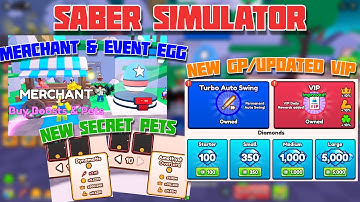 *NEW* OP Secret Pets + 4th of July EVENT | Saber Simulator