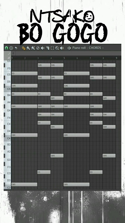 Kelvin Momo - Bo Gogo🔊CHORDS🎹#kelvinmomo #bogogo #chords #flstudio #amapiano