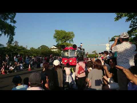 ディズニー 地方 パレード 19 5 25 山形県 鶴岡市 天神祭 Youtube