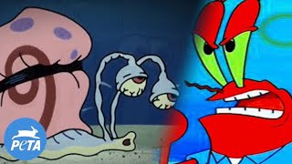 Gary the Snail gets ABUSED!