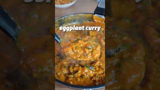 Inspired by a Sri Lankan eggplant curry 🍛