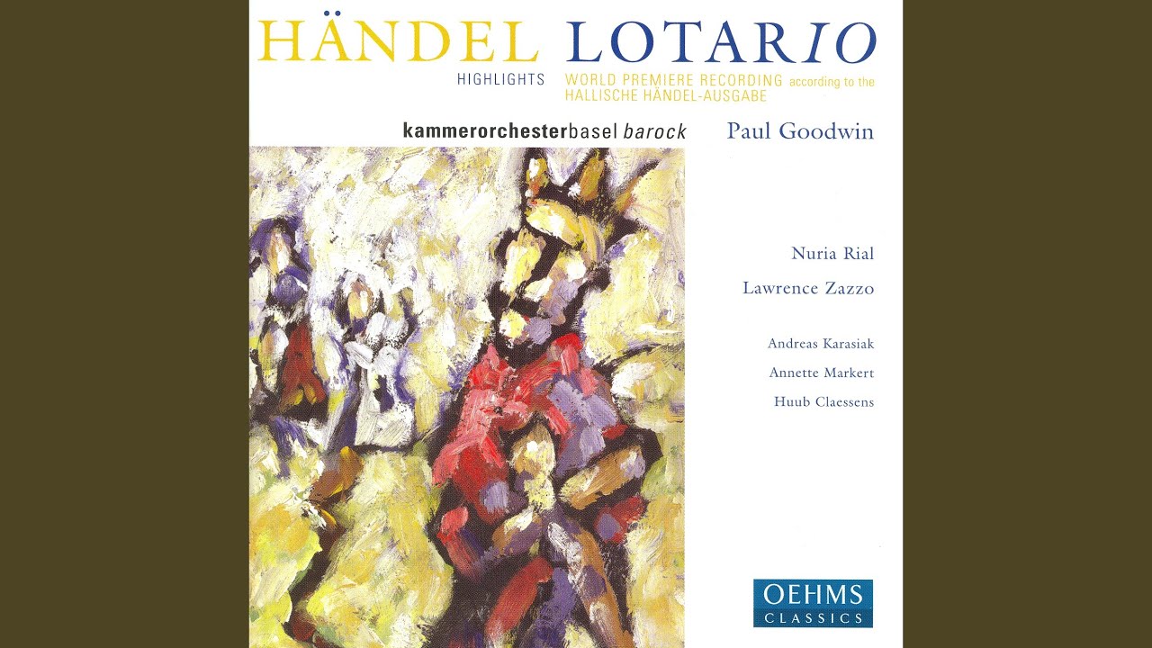 Lotario, HWV 26, Act I: Aria. Gia mi sembra al carro avvinto (Lotario)