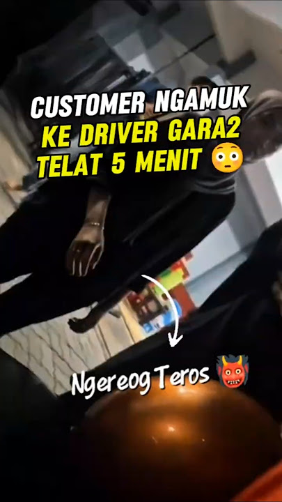 Customer Gets Angry With Driver Because He's 5 Minutes Late 😳 Shopee Food Driver #ojol #shopefood...