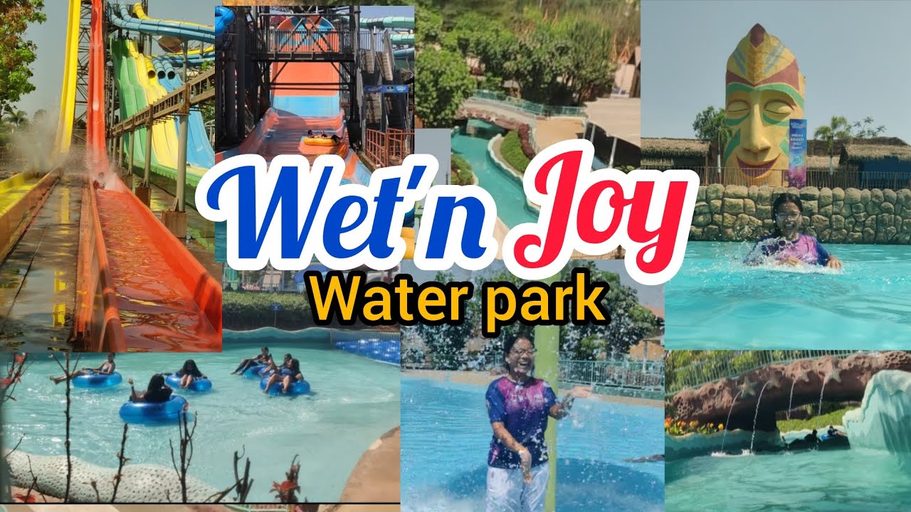 Maharashtra's Biggest Water 🌊& Amusement Park 🎡| Wet'n joy Lonavala 🤩| Part 1 : Water Park🌊| 
