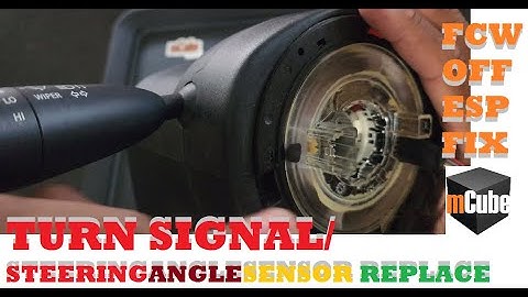 2011-2014 Chrysler 300 Turn Signal/Steering Angle Sensor replacement. FCW off ESP FIX!!