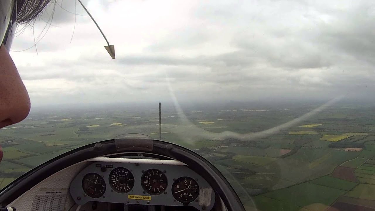 First Solo In Glider YouTube