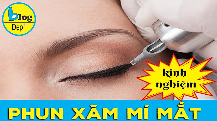 Hình ảnh xăm mí mắt đẹp