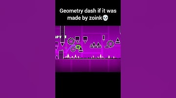 Geometry dash made by zoink Part 3 #shorts #memes #geometrydash