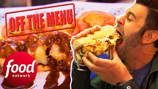 Adam Gets Personal With A Double Stuffed Po' Boy | Secret Eats With Adam Richman