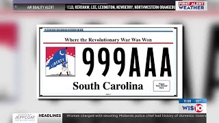 SC Senate passes provisio to replace controversial license plate design